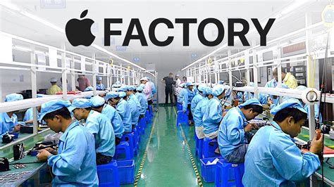 why are apple products made in china